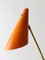 Modernist Vienna Cone Clamp Lamp attributed to J. T. Kalmar, 1950s, Image 4