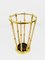 Austrian Modernist Bamboo Brass Umbrella Stand, 1950s, Image 7