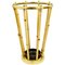 Austrian Modernist Bamboo Brass Umbrella Stand, 1950s 1