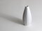 White Relief Striped Porcelain Vase attributed to Martin Freyer for Rosenthal, Germany, 1960s 4