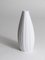 White Relief Striped Porcelain Vase attributed to Martin Freyer for Rosenthal, Germany, 1960s 2