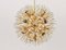 Lampadario Blow Ball Sputnik in ottone placcato oro attribuito a Emil Stejnar, anni '70, Immagine 6