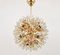 Gold-Plated Brass Blow Ball Sputnik Chandelier attributed toEmil Stejnar, 1970s, Image 8