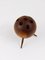 Walnut Ball Tripod Candleholder, Austria, 1950s 9