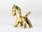 Mid-Century Horse Brass Figurine by Walter Bosse for Herta Baller, Austria, 1950s 5