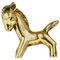 Mid-Century Horse Brass Figurine by Walter Bosse for Herta Baller, Austria, 1950s 1