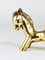Mid-Century Horse Brass Figurine by Walter Bosse for Herta Baller, Austria, 1950s 6