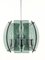 Mid-Century Glass Pendant in the style Fontana Arte, Italy, 1960s, Image 7