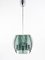 Mid-Century Glass Pendant in the style Fontana Arte, Italy, 1960s 5