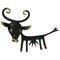 Walter Bosse Cow Sculpture Brass Key Hanger attributed to Hertha Baller, Austria, 1950s, Image 1