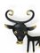 Walter Bosse Cow Sculpture Brass Key Hanger attributed to Hertha Baller, Austria, 1950s 3