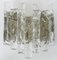 Mid-Century Icicle Ice Glass Sconces attributed to J. T. Kalmar for Kalmar, Austria, 1960s, Set of 2 2