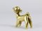 Mid-Century Calf Cow Brass Figurine from Herta Baller, Austria, 1950s 3