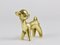 Mid-Century Calf Cow Brass Figurine from Herta Baller, Austria, 1950s 4