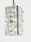 Lámpara colgante de cristal facetado de Bakalowits & Söhne, Austria, años 60, Imagen 18
