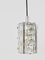 Lámpara colgante de cristal facetado de Bakalowits & Söhne, Austria, años 60, Imagen 16