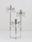 Silver Plated Candlestick with Faceted Crystals from Lobmeyr, Austria, 1950s, Image 2