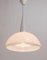 Lámpara colgante perforada atribuida a Mathieu Matégo, Francia, años 50, Imagen 10