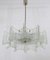 Mid-Century Star Frosted Glass Chandelier from Kalmar, Austria, 1960s, Image 8