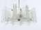 Mid-Century Star Frosted Glass Chandelier attributed to J. T. Kalmar for Kalmar, Austria, 1960s, Image 5