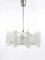 Mid-Century Star Frosted Glass Chandelier attributed to J. T. Kalmar for Kalmar, Austria, 1960s, Image 6