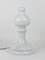 White Glass Bishop Chess Lamp from Ivan Jakes, Czechoslovakia, 1970s, Image 7