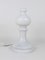 White Glass Bishop Chess Lamp from Ivan Jakes, Czechoslovakia, 1970s 2