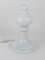 White Glass Bishop Chess Lamp from Ivan Jakes, Czechoslovakia, 1970s 5