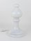 White Glass Bishop Chess Lamp from Ivan Jakes, Czechoslovakia, 1970s 6