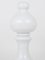 Weiße Bishop Chess Lampe aus Glas von Ivan Jakes, Tschechoslowakei, 1970er 4