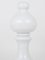 White Glass Bishop Chess Lamp from Ivan Jakes, Czechoslovakia, 1970s 4