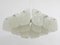 Square Chandelier with Frosted Ice Glass Panels attributed to J. T. Kalmar for Kalmar, Austria, 1960s, Image 9