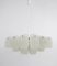 Square Chandelier with Frosted Ice Glass Panels attributed to J. T. Kalmar for Kalmar, Austria, 1960s, Image 8