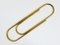Mid-Century Paper Clip Brass Paperweight attributed to Carl Auböck, Austria, 1950s 7