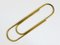 Mid-Century Paper Clip Brass Paperweight attributed to Carl Auböck, Austria, 1950s, Image 7