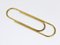 Mid-Century Paper Clip Brass Paperweight attributed to Carl Auböck, Austria, 1950s, Image 9