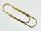 Mid-Century Paper Clip Brass Paperweight attributed to Carl Auböck, Austria, 1950s 8