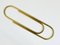 Mid-Century Paper Clip Brass Paperweight attributed to Carl Auböck, Austria, 1950s, Image 8