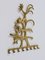 Brass Key Hanger Donkey, Dog, Cat and Cock by Walter Bosse for Herta Baller, Austria, 1950s, Image 6