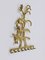 Brass Key Hanger Donkey, Dog, Cat and Cock by Walter Bosse for Herta Baller, Austria, 1950s, Image 7