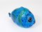 Rimini Blue Glazed Fish Sculpture Figurine by Aldo Londi attributed to Bitossi, Italy, 1950s 11