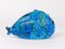 Rimini Blue Glazed Fish Sculpture Figurine by Aldo Londi attributed to Bitossi, Italy, 1950s, Image 5