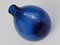 Blue Bird Bottle Glass Vase attributed to Timo Sarpaneva for Iittala, Finland, 1950s 12