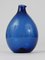 Blue Bird Bottle Glasvase Timo Sarpaneva zugeschrieben für Iittala, Finnland, 1950er 5