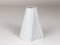 White Geometric Op Art Porcelain Vase by Ambrogio Pozzi for Rosenthal, Germany, 1980s 3