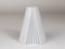 White Geometric Op Art Porcelain Vase by Ambrogio Pozzi for Rosenthal, Germany, 1980s 5