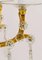 Lámpara de araña Vienna barroca de cristal dorado de Lobmeyr, años 40, Imagen 9