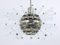 Lampadario Sputnik con aste in cristallo di Bakalowits & Söhne, Austria, anni '60, Immagine 4