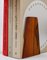 Extremos de libros Mid-Century modernos de metal y madera de Kai Kristiansen, Dinamarca, años 60. Juego de 2, Imagen 8