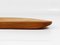 Triangular Walnut Cutting Board with Wickerwork Handle Knife attributed to Carl Auböck, 1950s, Image 6